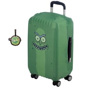 Rick and Morty Luggage Tag Suitcase Sleeve Set